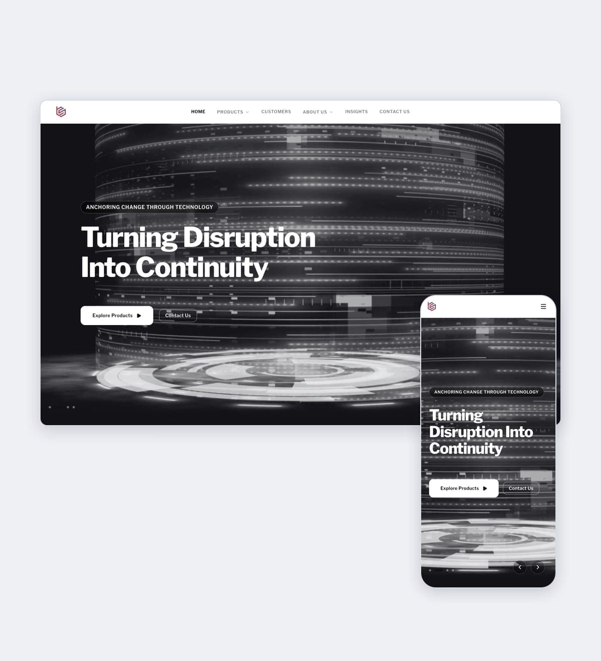 Continuity Business Solutions project screenshot